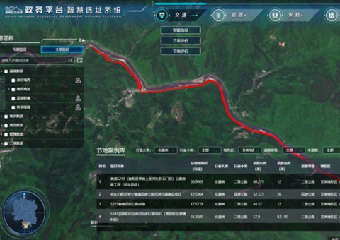 助力重大项目早落地，，湖南率先实现节地剖析智能化 
